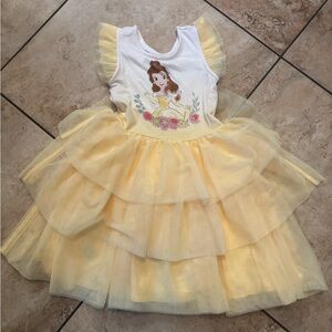 Little Sleepies Yellow Tulle Princess Dress Costume